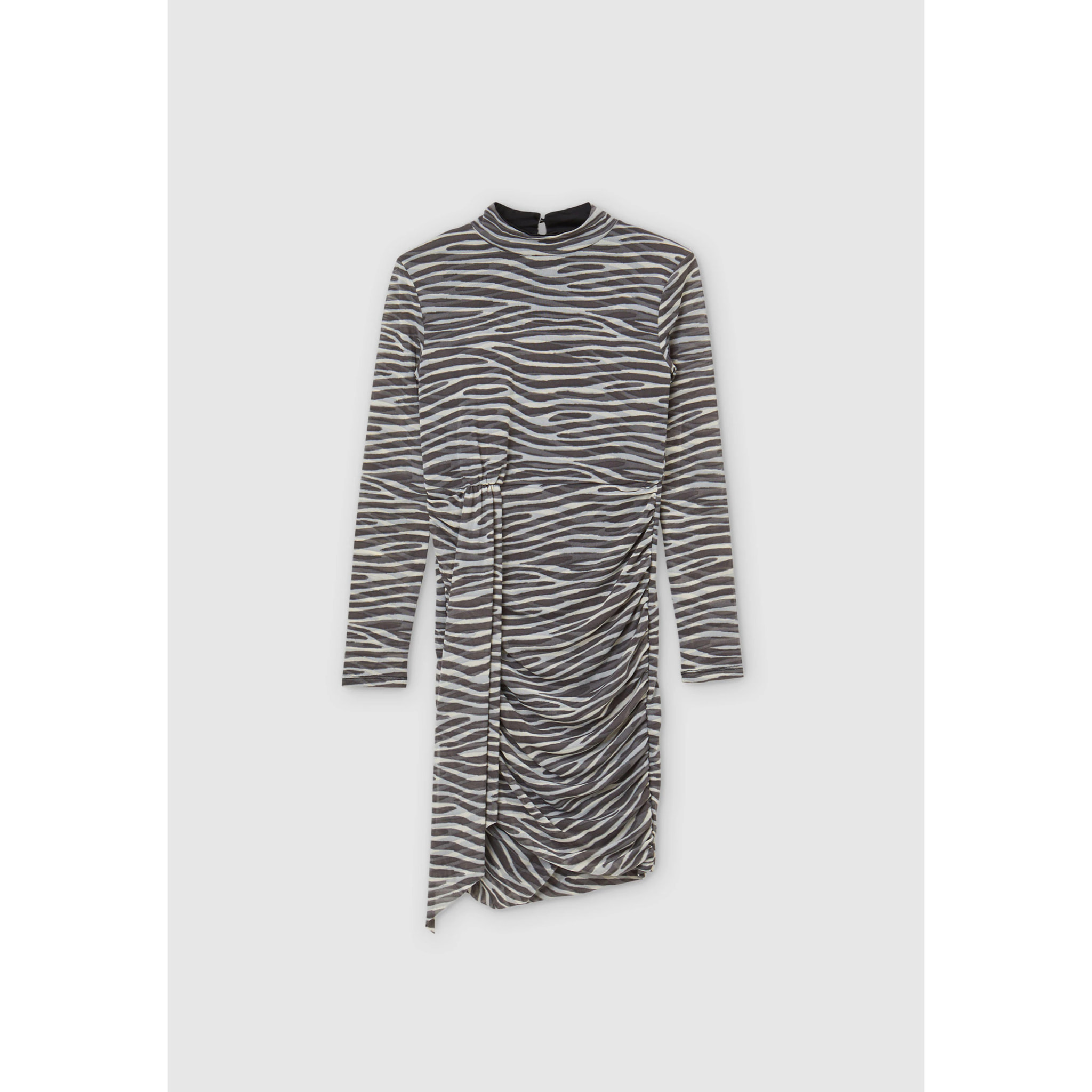 Vestito zebrato tulle