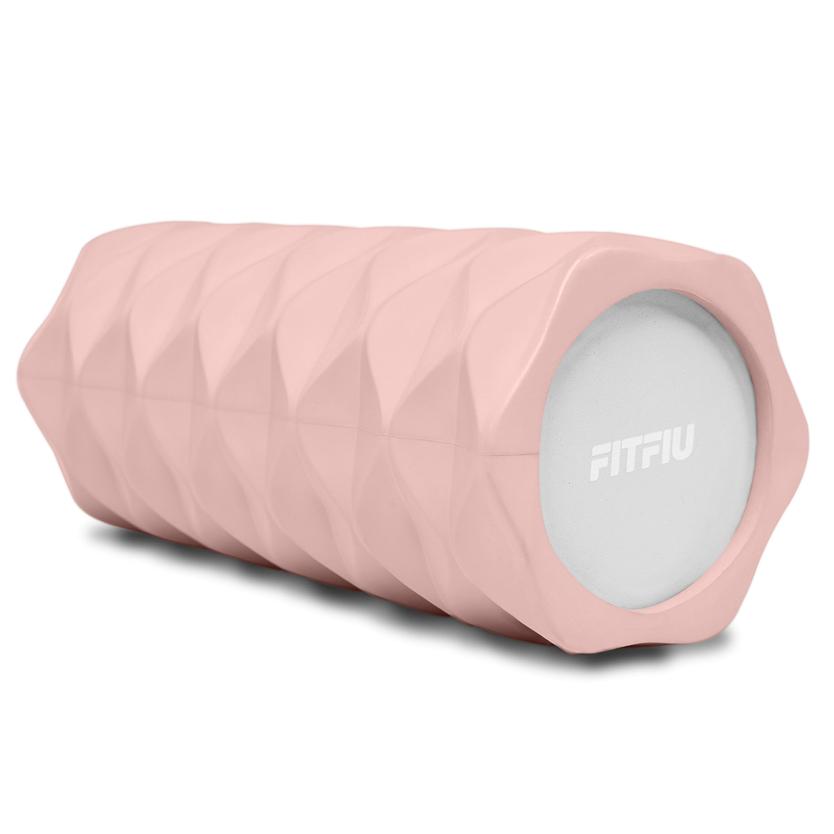 Rodillo foam roller rosa FITFIU entrenamiento yoga pilates espuma EVA