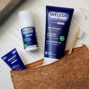 WELEDA - Trio Déodorant roll-on 24H Homme - 100 % d'origine naturelle - Vegan* - Certifié Natrue** - Roll-on 50 ml x 3