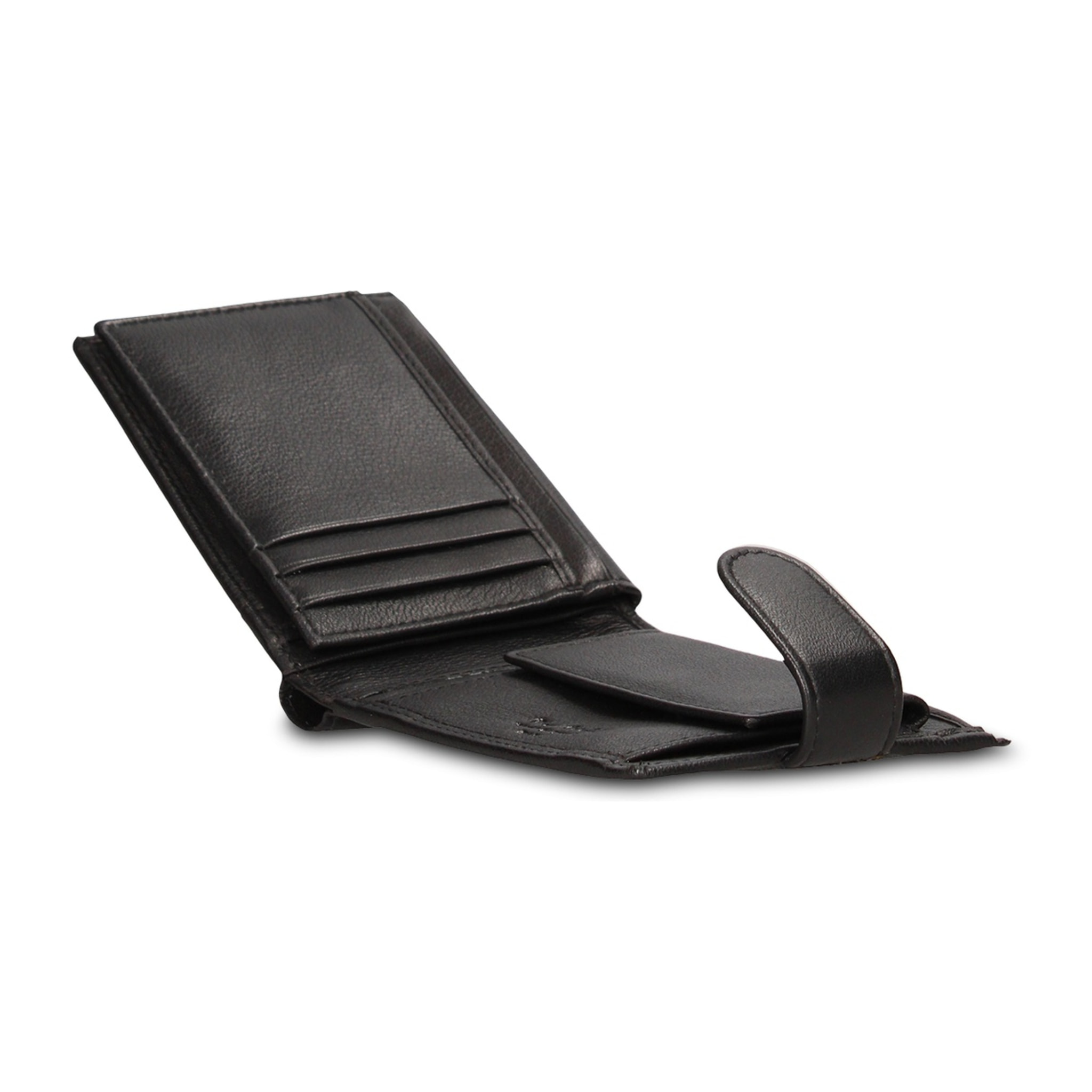 Portafoglio uomo in vera pelle - Modello Erevan Elite - Casual - 12.5 x 9.0 x 2.0 cm