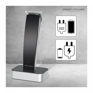 Tondeuse professionnelle pour cheveux et barbe Proficare PC-HSMR 3051 Noir et argent