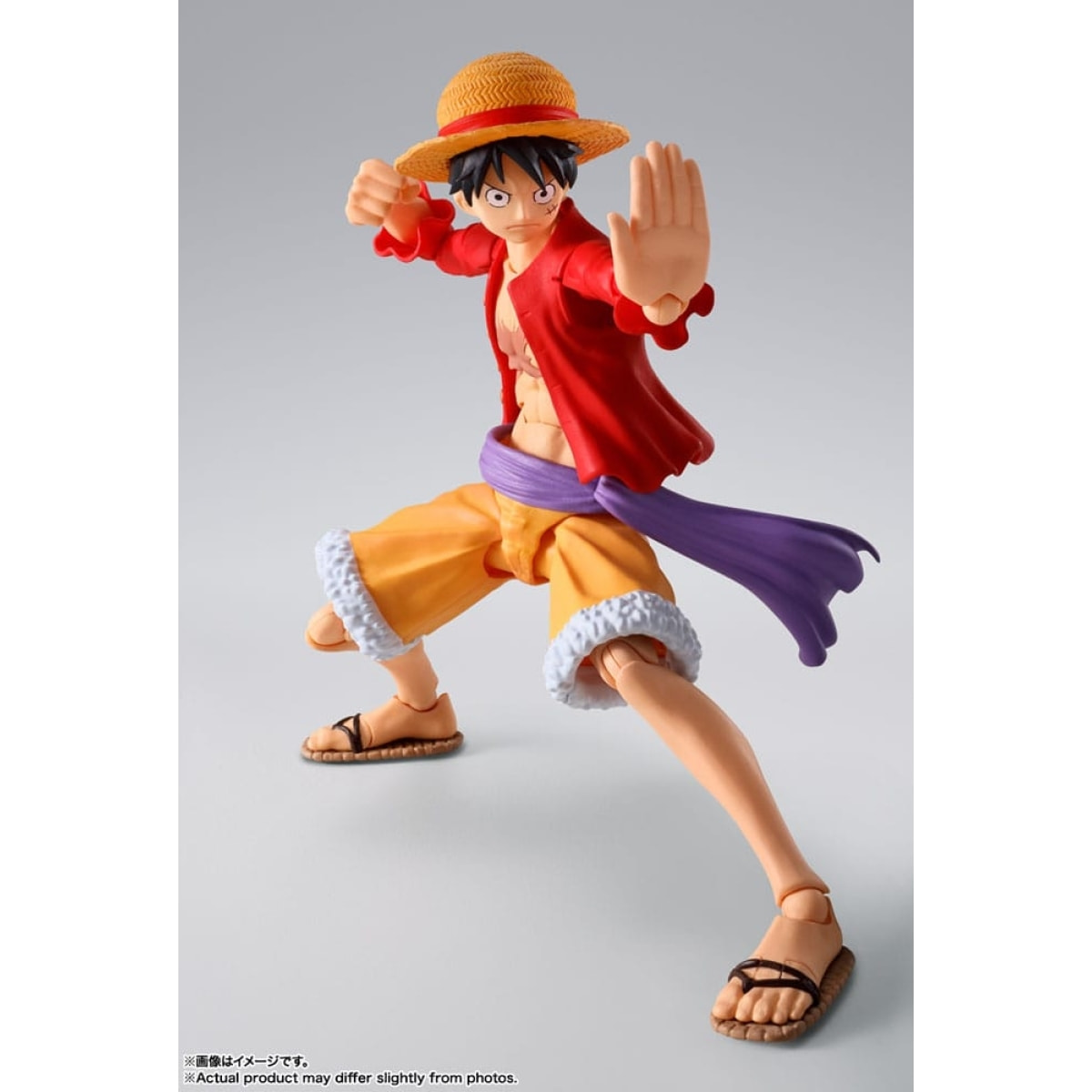 One Piece S.h. Figuarts Figura Monkey D. Luffy (il Raid di Onigashima) 14 Cm Bandai