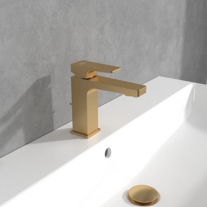 Mitigeur lavabo VILLEROY ET BOCH Architectura Square avec tirette