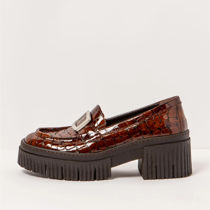 Zapatos con tacón 1372 HORASAN CUERO/YORK color Cuero