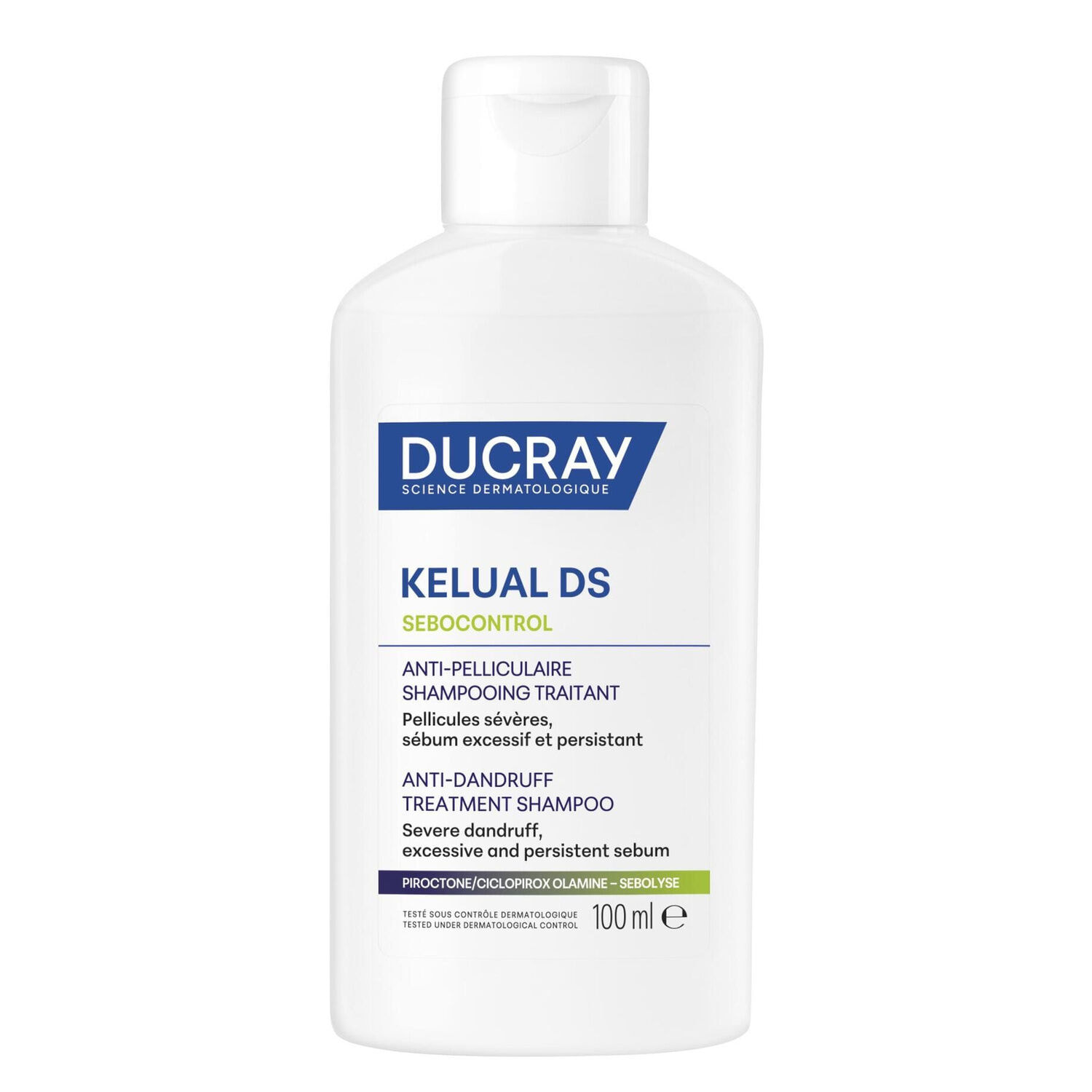 Kelual Ds Sebocontrol - Shampooing Traitant Anti Pelliculaire 100ml