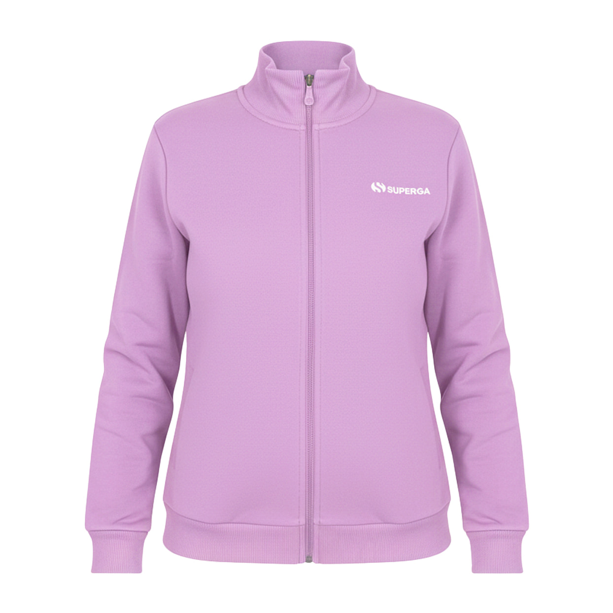 Tuta Donna SUPERGA Cotone Felpato Full Zip