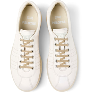 Zapatillas - CAMPER Pelotas Ariel - Blanco - Cuero liso