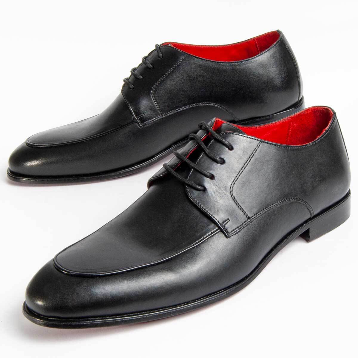 Zapato Oxford De Piel - Negro