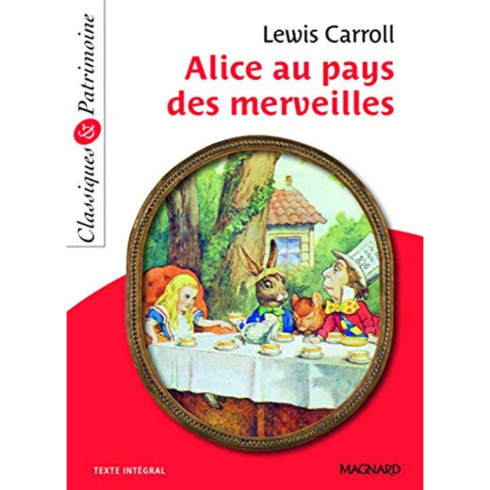 Carroll, Lewis | Alice au pays des merveilles - Classiques et Patrimoine | Livre d'occasion