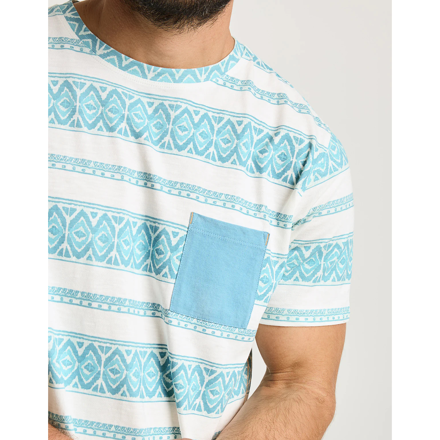 Camiseta Manga Corta Turquesa - Ilovix