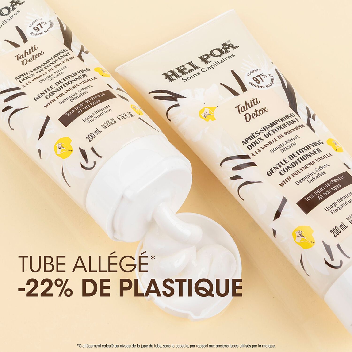 Tahiti Detox - Après-Shampooing Doux Détoxifiant 200 ml