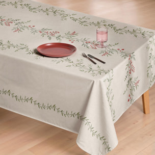 Nappe anti-taches SENDA VERT - en 100 % coton
