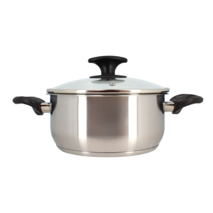 Faitout en acier inoxydable 20cm - tous feux FIRST