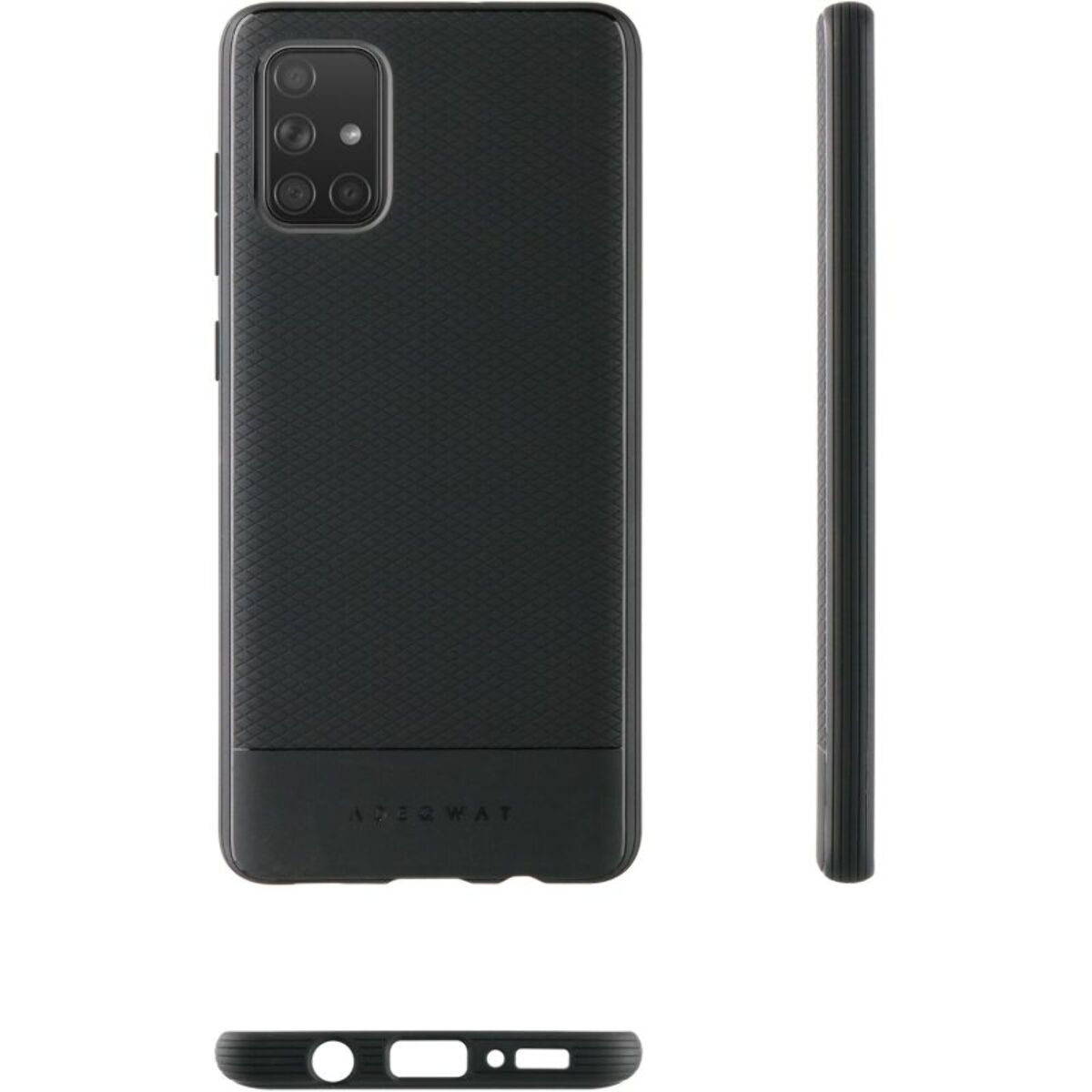 Coque ADEQWAT Samsung A51 4G Souple - Noir