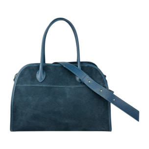 Bolso de hombro Cheval Firenze Benny F/W Azul Petróleo