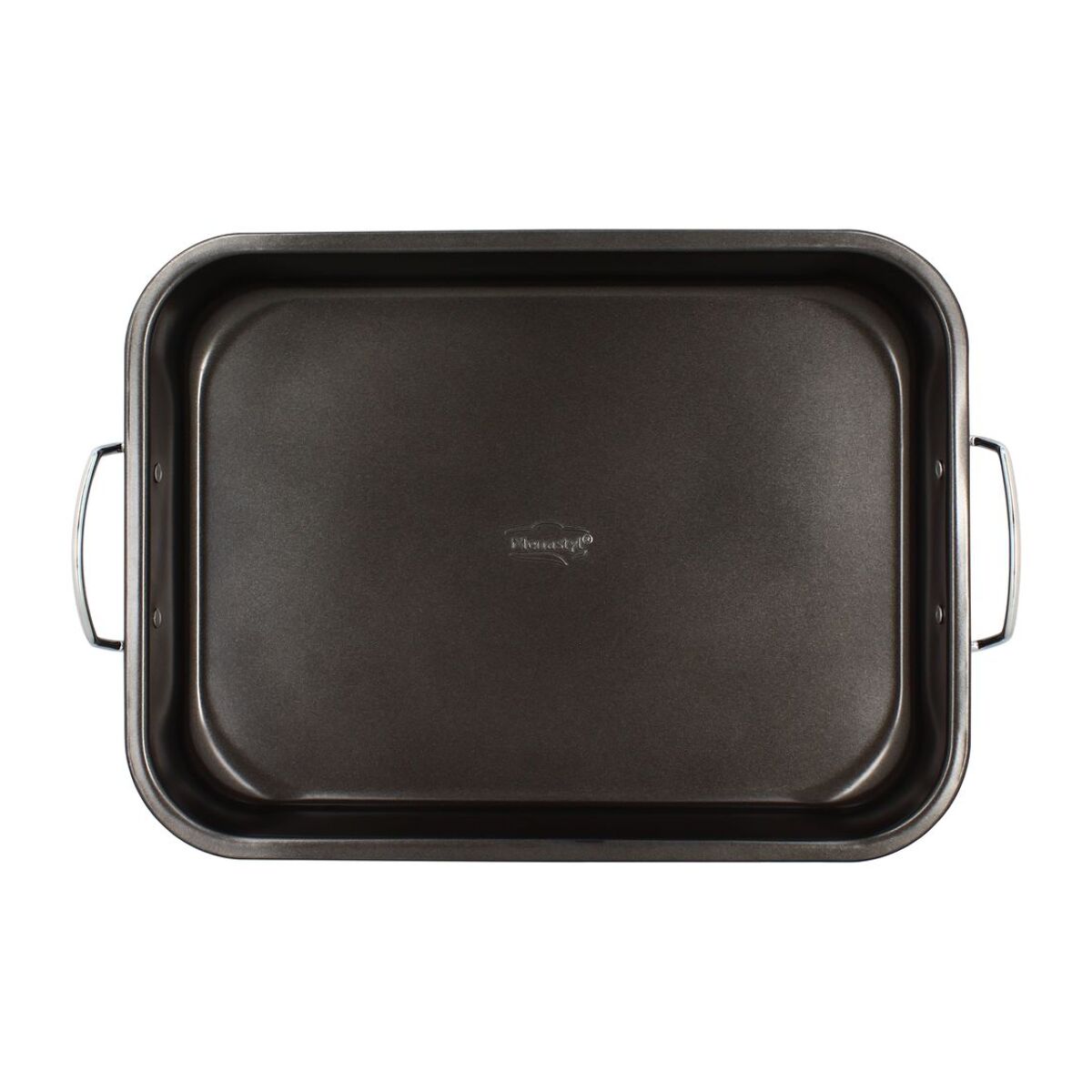 Plat rôtisserie avec grille en acier carbone 43,5 x 29cm AMANDINE