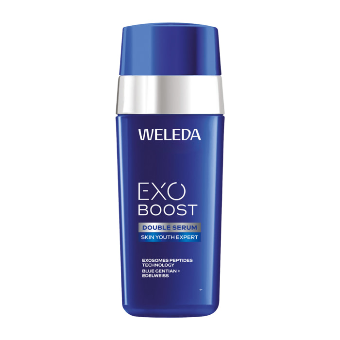 WELEDA - Double Sérum EXO BOOST Gentiane bleue & Edelweiss - 30 ml - -