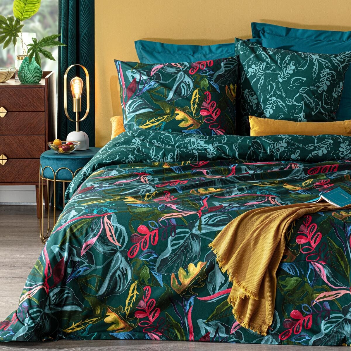 Parure de lit "Selva" en coton 240x220 cm