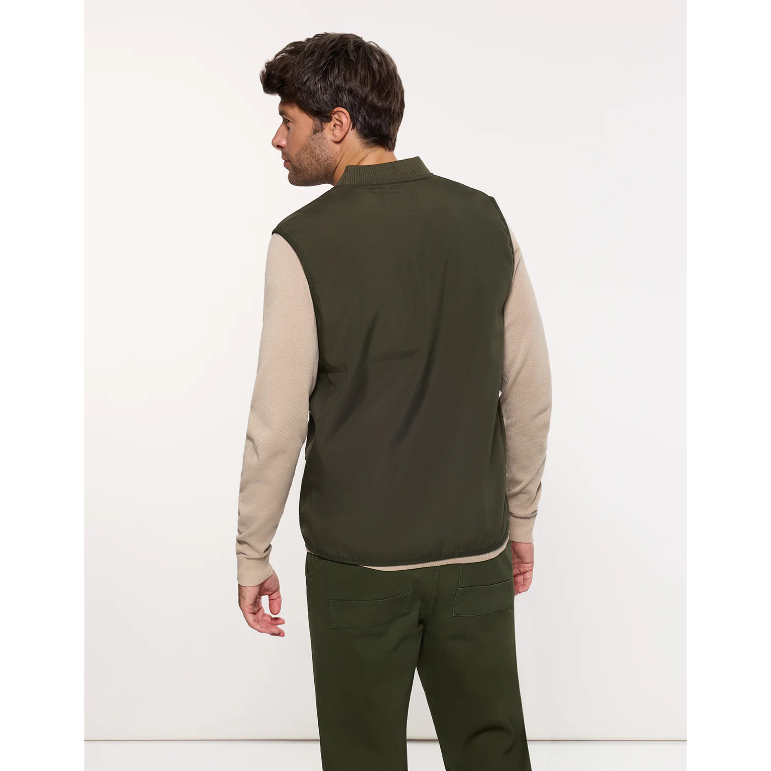 Chaleco Acolchado Verde - Dinao