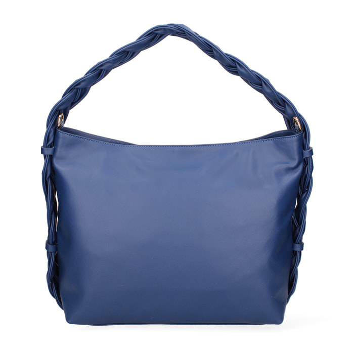 Borsa a spalla da donna In Vera pelle Made in Italy 31x26x12 cm