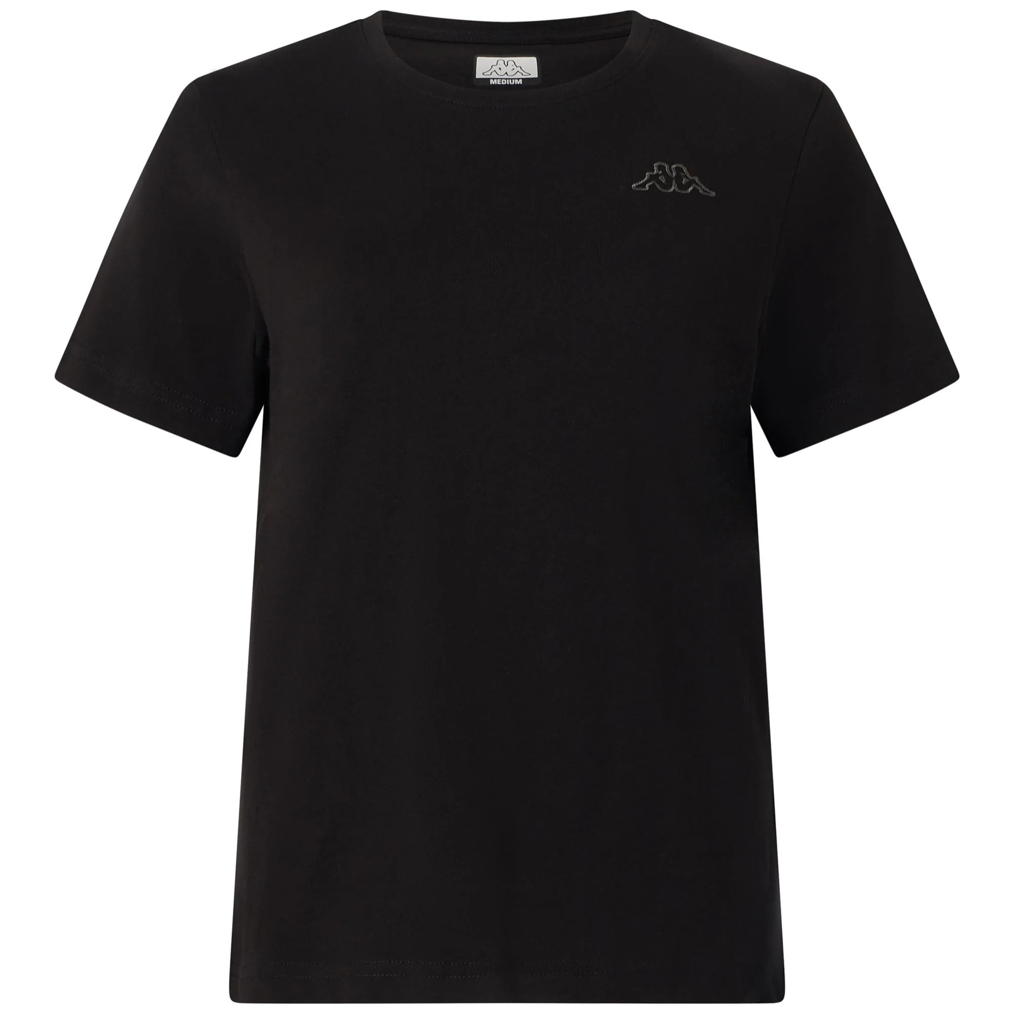 Kappa - T-Shirts & Top Donna Nero - Logo Sylvie