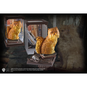 Harry Potter Creature Magiche Statua Gatto Grattastinchi con Topo 18 Noble Collection