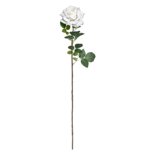 Tige de rose artificielle H83cm
