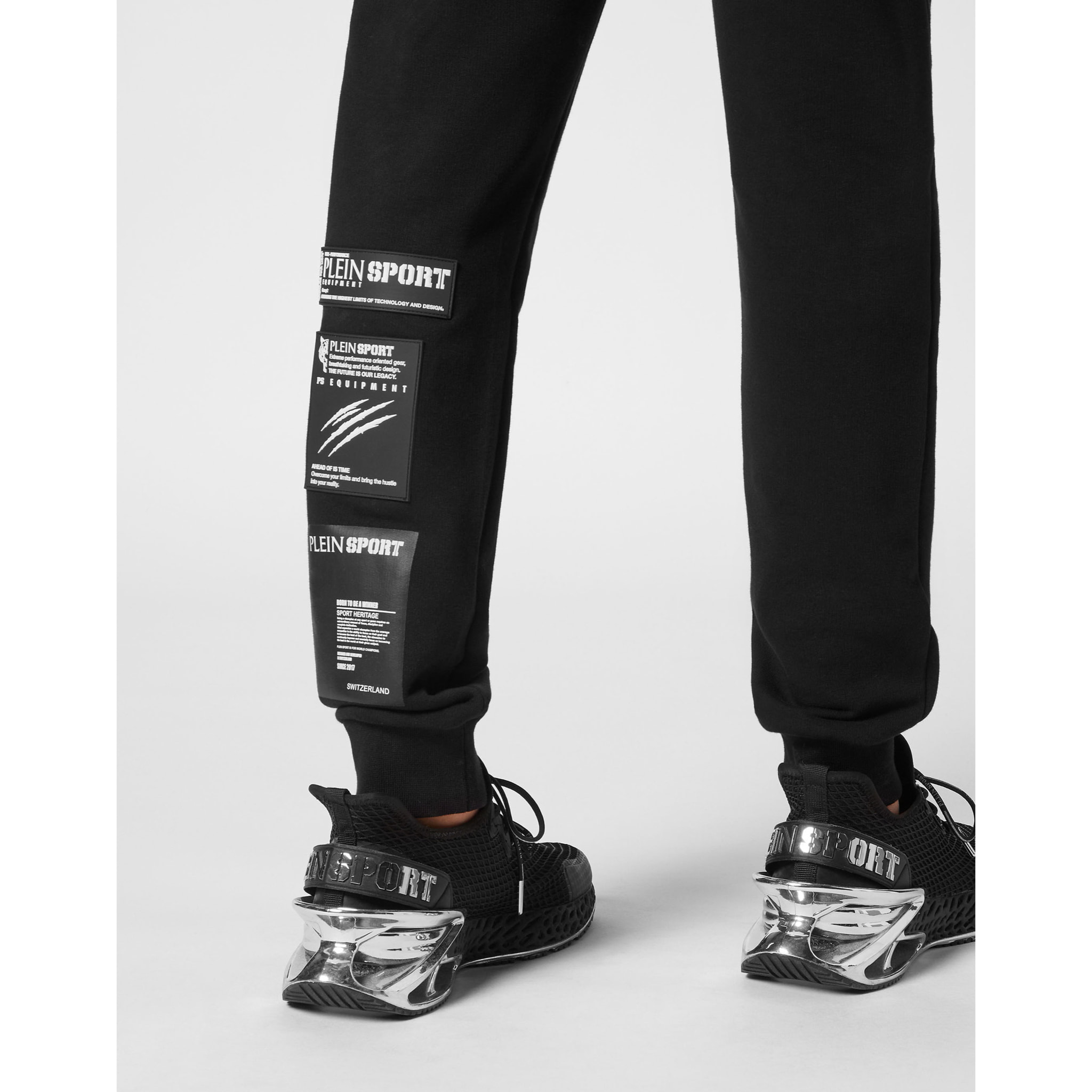 PLEIN SPORT Pantalones de chándal SCRATCH