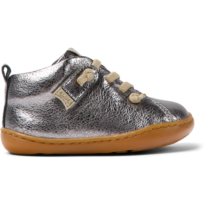 CAMPER Peu Cami - Zapatillas Sneakers Gris Infantil Unisex