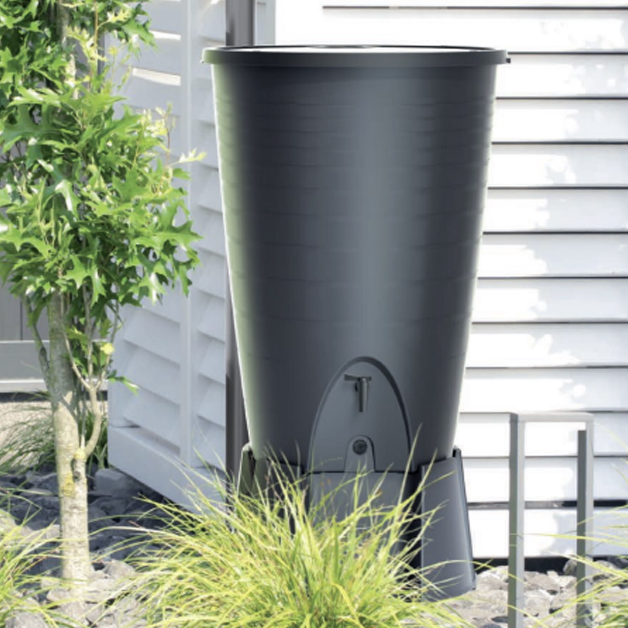 Depósito para agua de lluvia peruno 260l., dimensiones (mm) 720x720x965