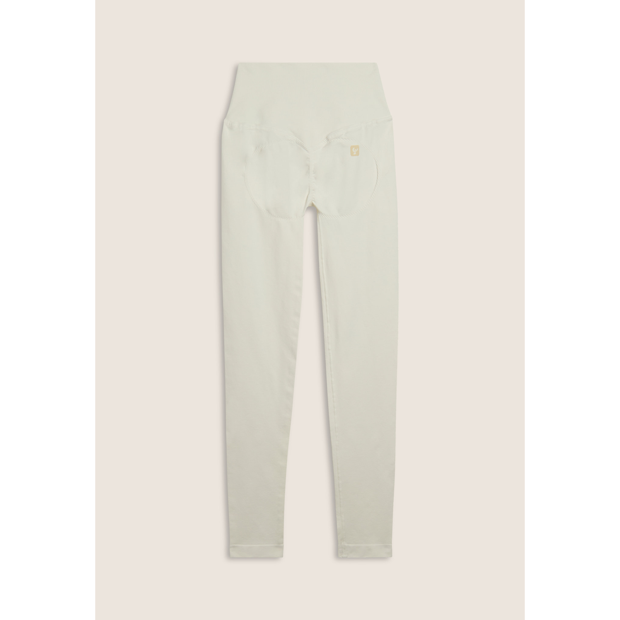 Leggings seamless 7/8 a vita altissima con cuciture shaping