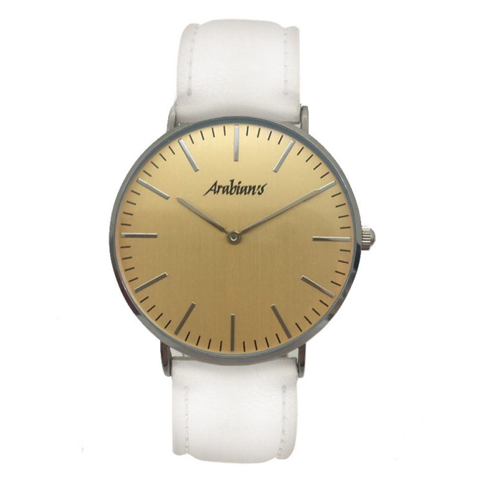 Reloj Arabians HAA2233D Unisex Analogico Cuarzo con Correa de Piel