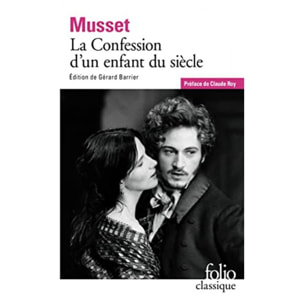 Alfred de Musset | La Confession d'un enfant du siècle | Livre d'occasion