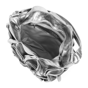 Accadia Bolso tote Mujer.Piel auténtica Gamuza Lacada