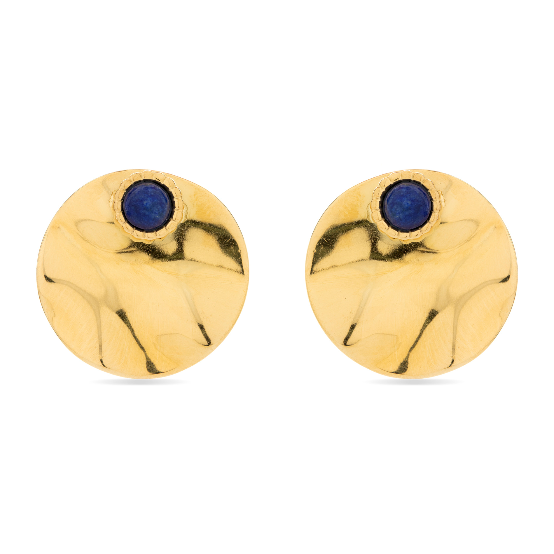 Pendientes Lux by Lux acabadoss oro 18k