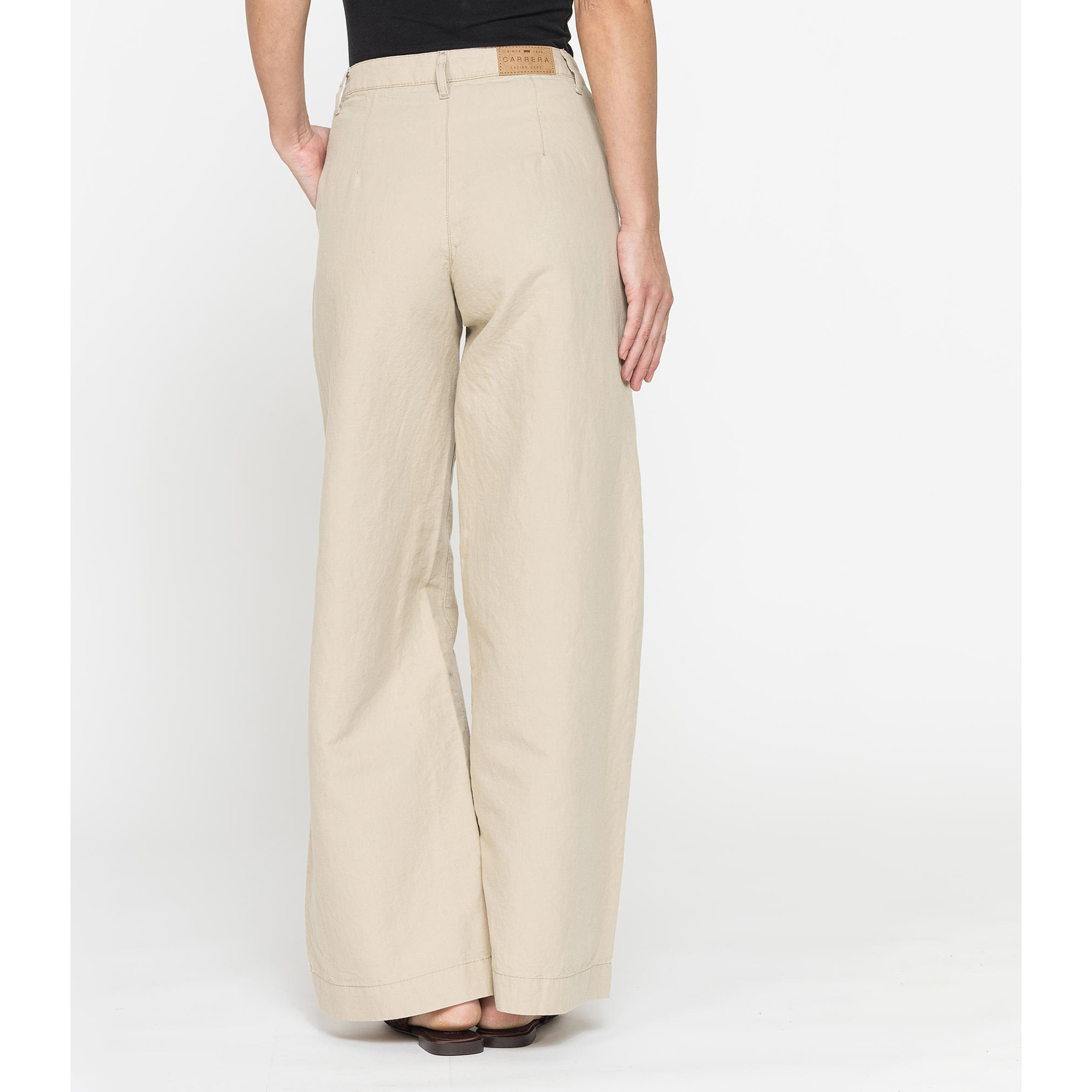 PANTALONE MOD.763 IN TESSUTO LINO COTONE