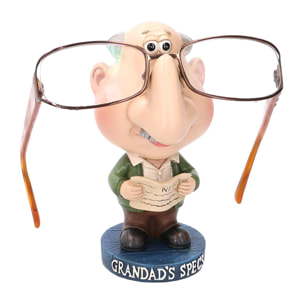 Portaocchiali in resina donna con molla cm7x7h13,9