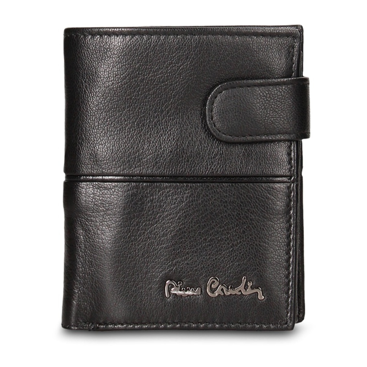 Portafoglio uomo in vera pelle - Modello Sombreuil - Casual - 8.5 x 11.0 x 2.0 cm