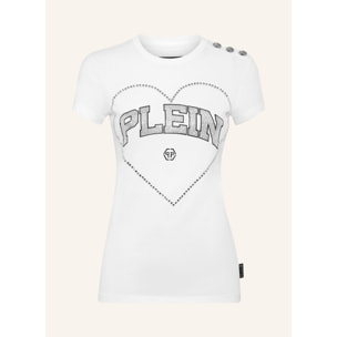 PHILIPP PLEIN Camiseta de corte slim HEART