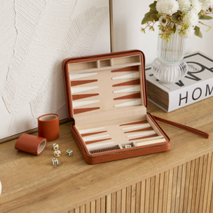 Backgammon Mady 5x18cm camel