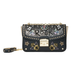 Borsa a tracolla  da donna In Poliuretano e Poliestere Prodotto artigianale 26x17x7,5 cm