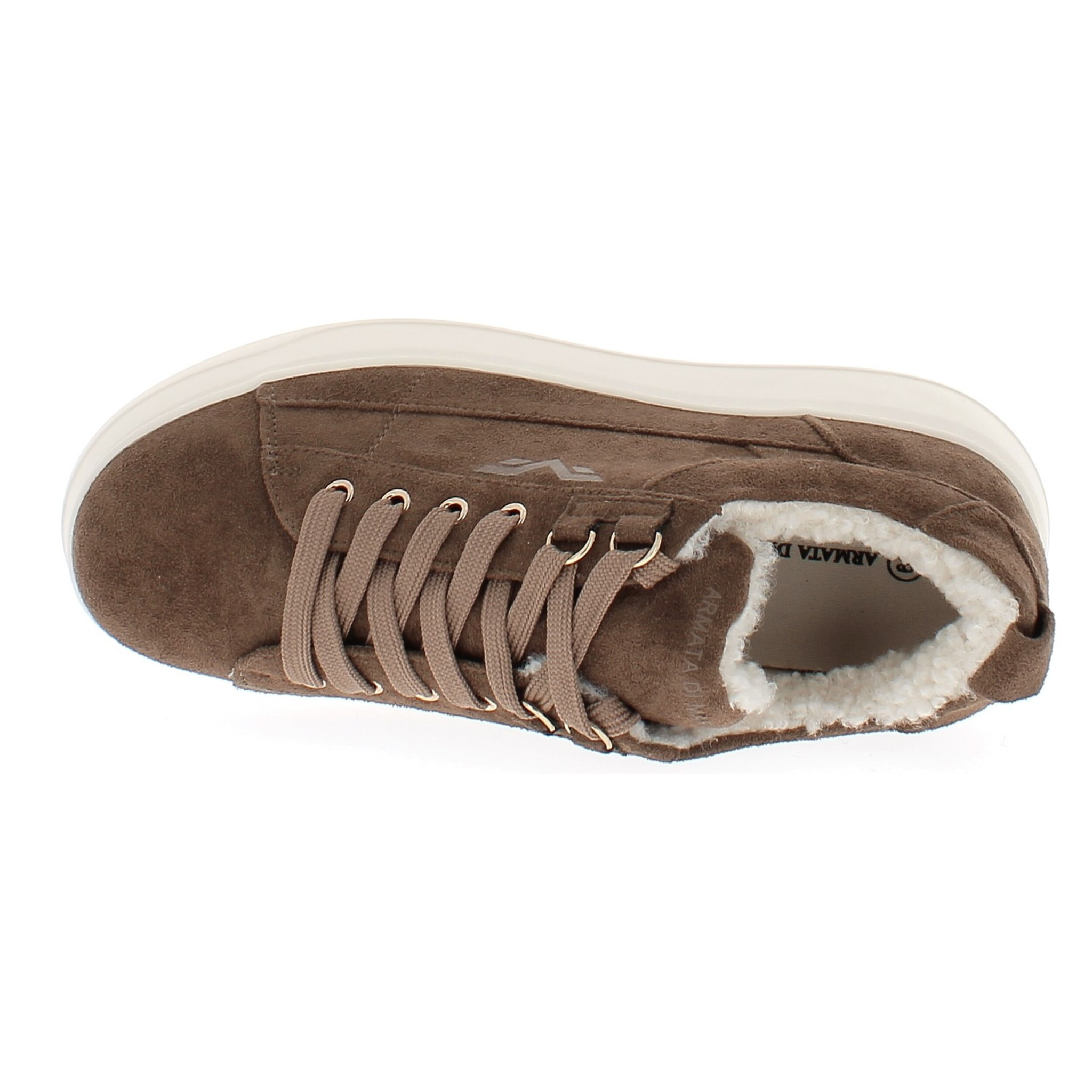 Armata di Mare Scarpe Donna Sneakers Basse con Soletta in Memory Foam AMD W52H39 Cocoa Brown