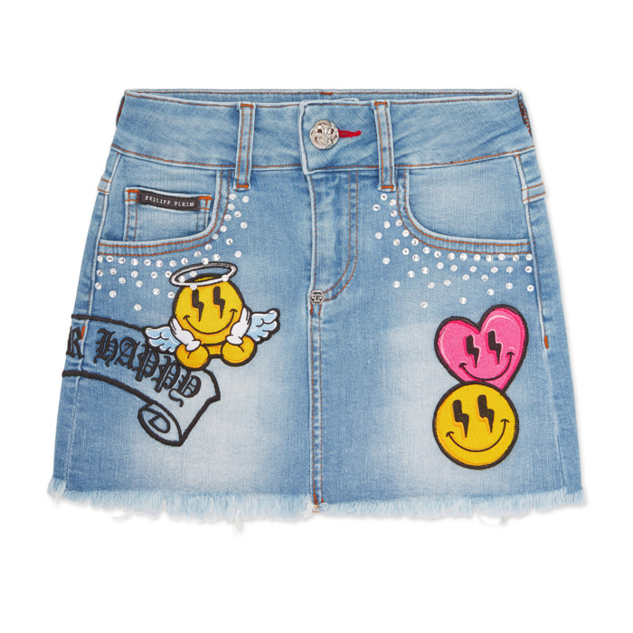 PHILIPP PLEIN Minifalda SMILE