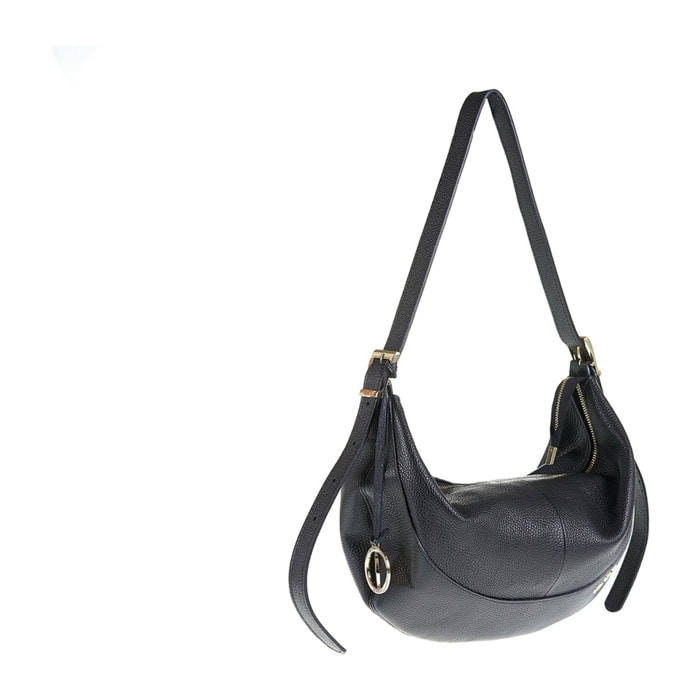 Borsa a spalla da donna Made in Italy - Modello Aveline - 100% pelle - 45.0 x 24.0 x 8.0 cm