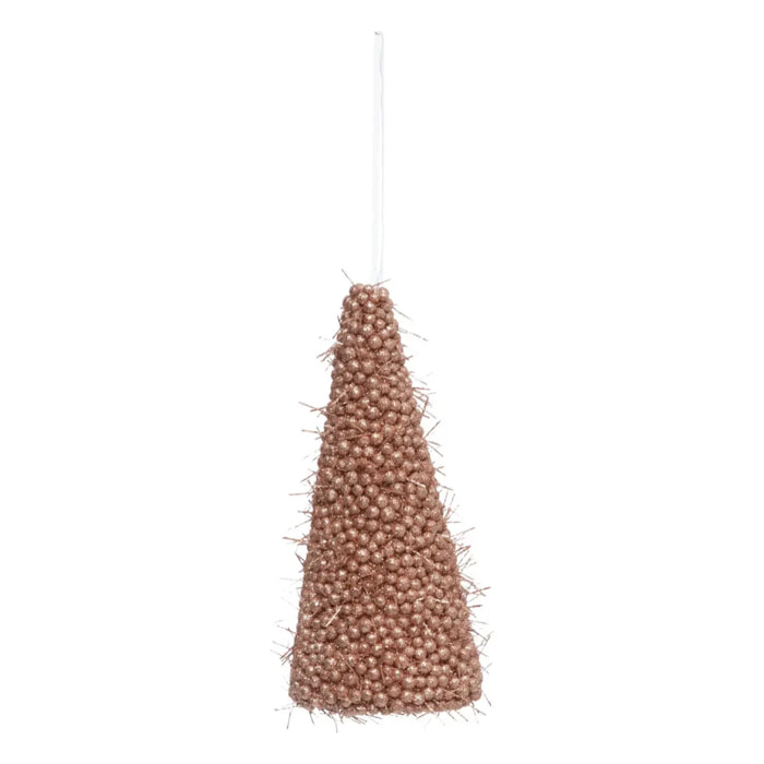 Décoration de sapin sapin rose 15cm