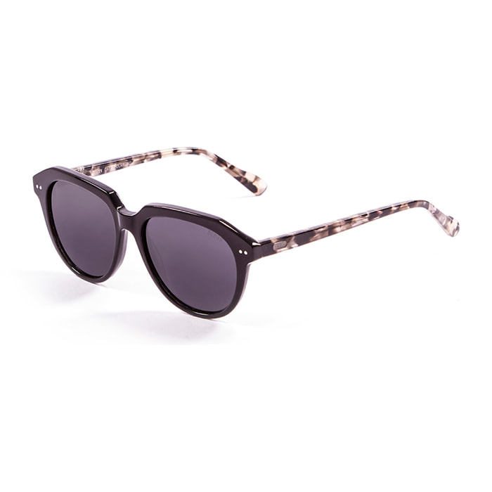Gafas de sol OCEAN MAVERICKS - Frente negro brillante y brazo care / Ahumada