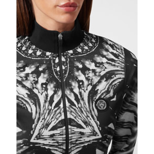 PLEIN SPORT Tracksuit: Top & Trousers OPTICAL FLOWER