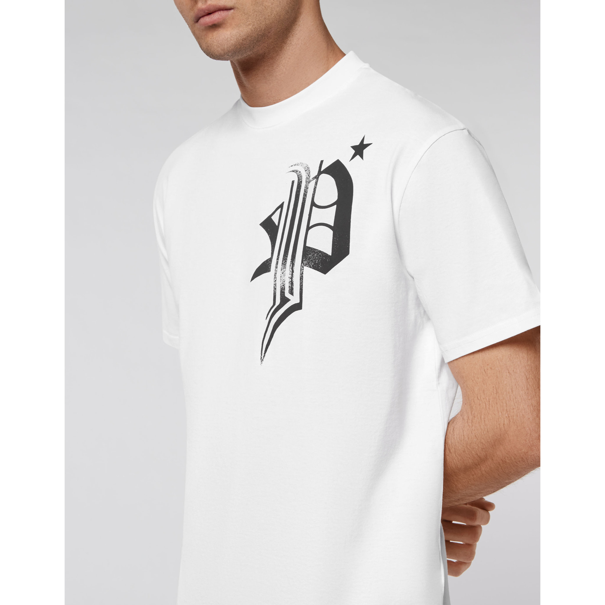 PHILIPP PLEIN Camiseta Cuello Redondo SKULL