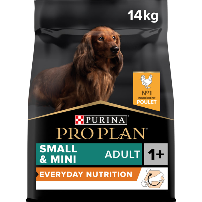 PRO PLAN Chien Small&Mini Adult Everyday Nutrition Poulet 14KG