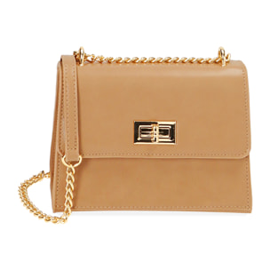 Borsa a tracolla camel